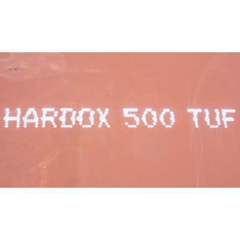 Abrasive plates Hardox 500 Tuf